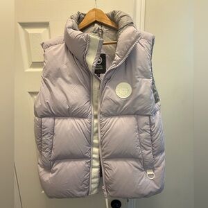 Canada Goose Everett Vest in Light Lilac and Gray